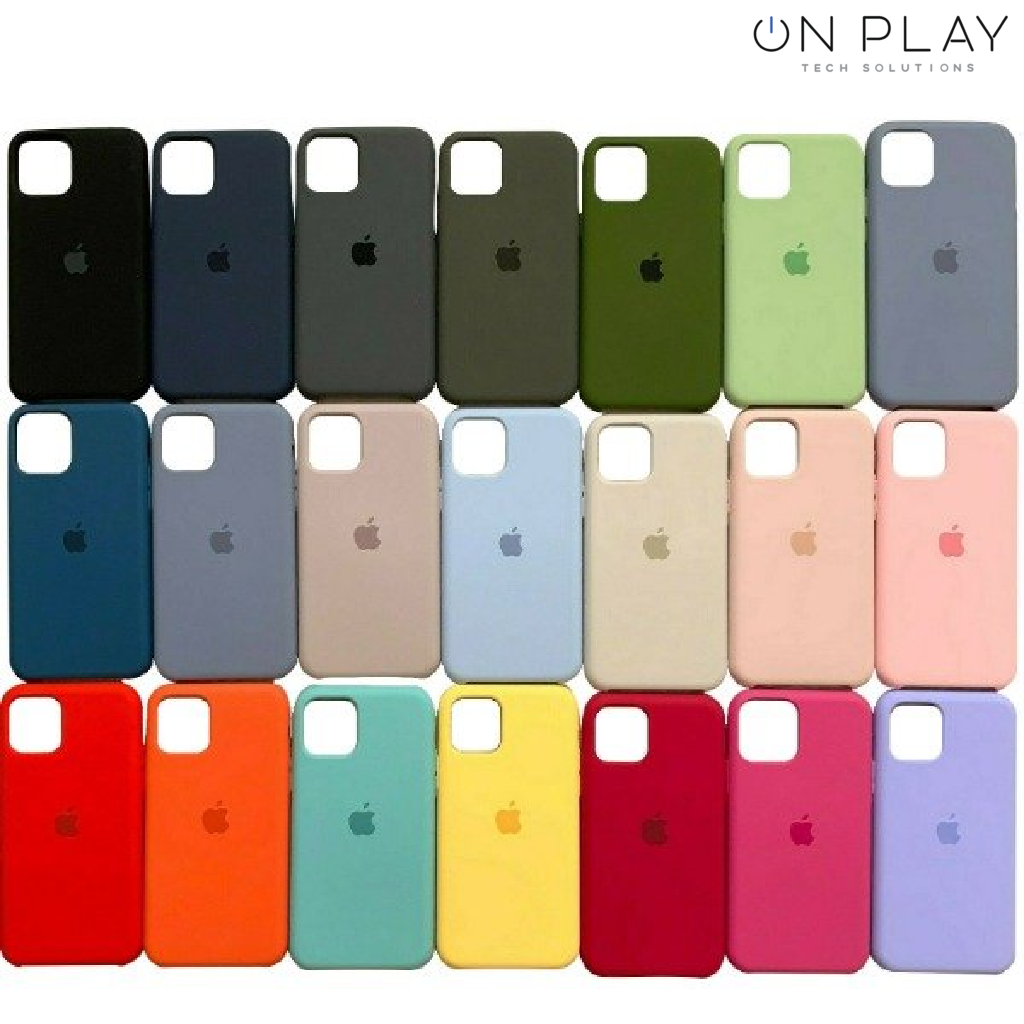 Funda Silicona Con Logo Apple Iphone 13 Pro -