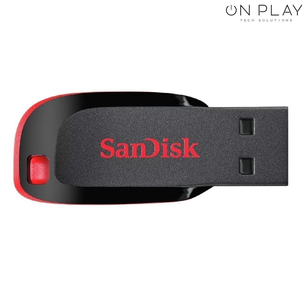 Pendrive SanDisk Cruzer Blade 32GB 2.0 negro y rojo