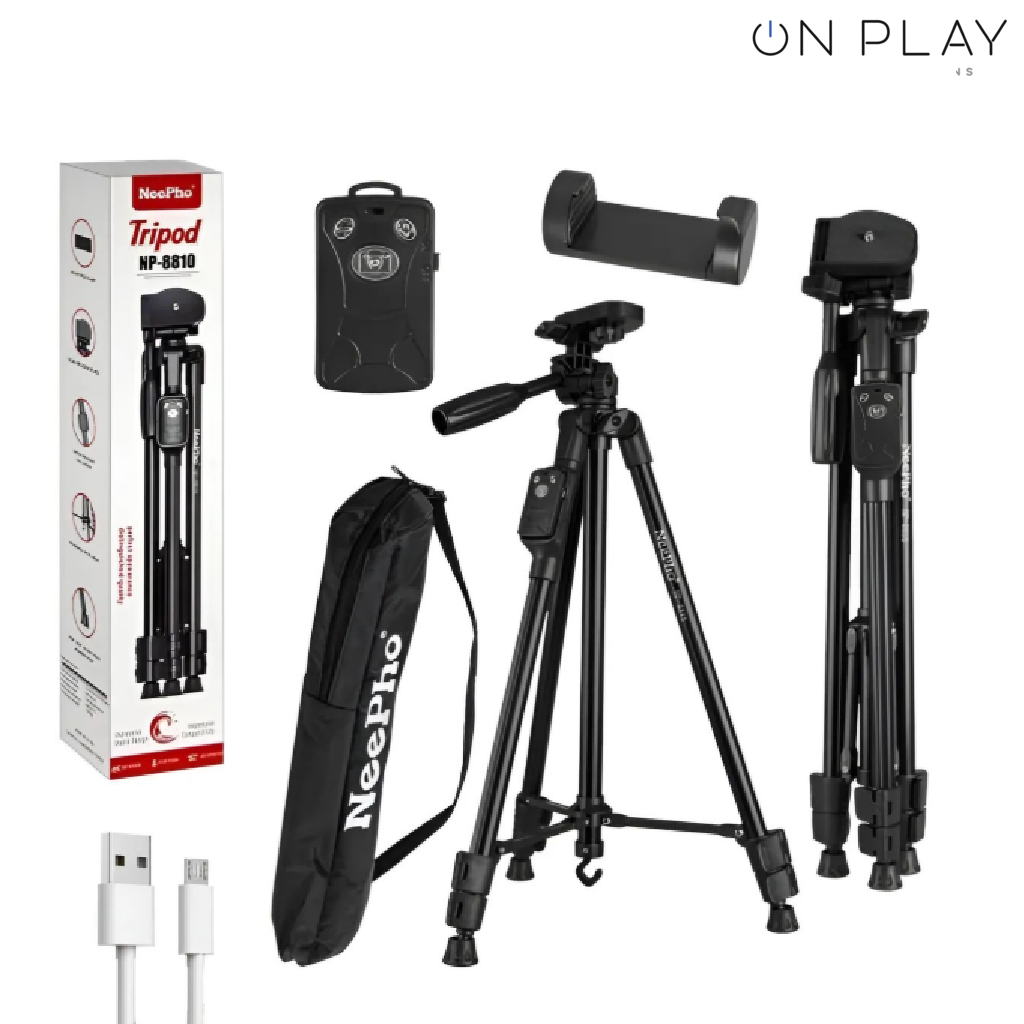Trípode NEEPHO NP-8810 Profesional1.5Mts con control