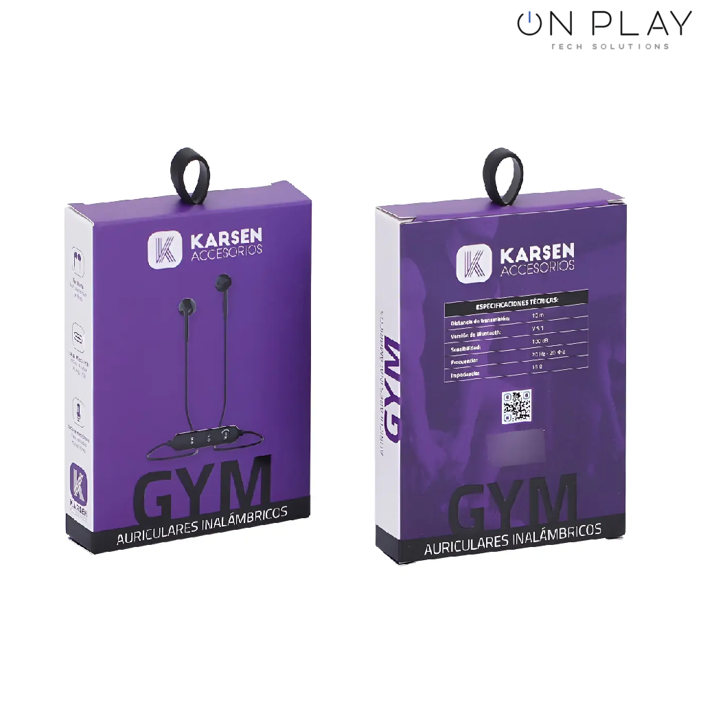 Auricular karsen inalámbrico GYM Bluetooth